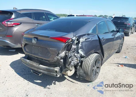 2019 Honda Civic Sport из США, поврежденный, VIN 19XFC2F87KE050804